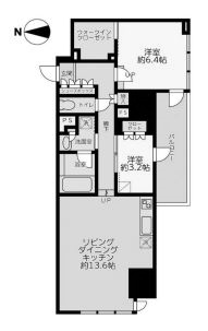 物件○○の間取り図