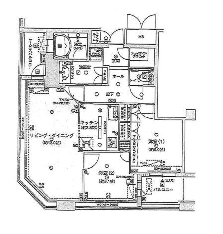 物件○○の間取り図