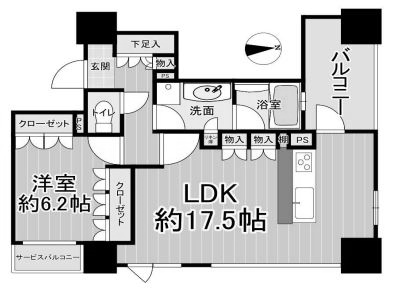 物件○○の間取り図