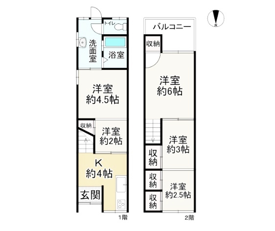 物件○○の間取り図