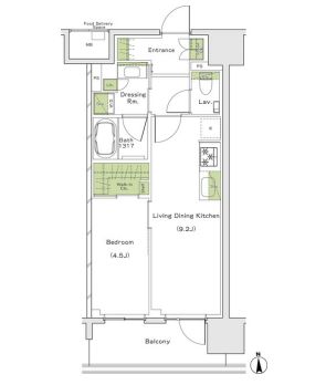 物件○○の間取り図