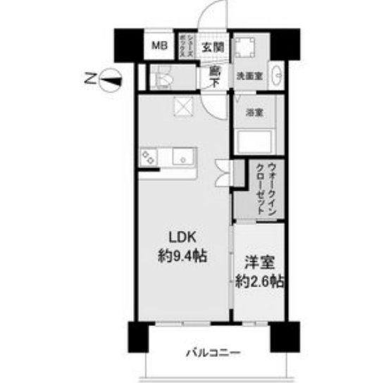 物件○○の間取り図