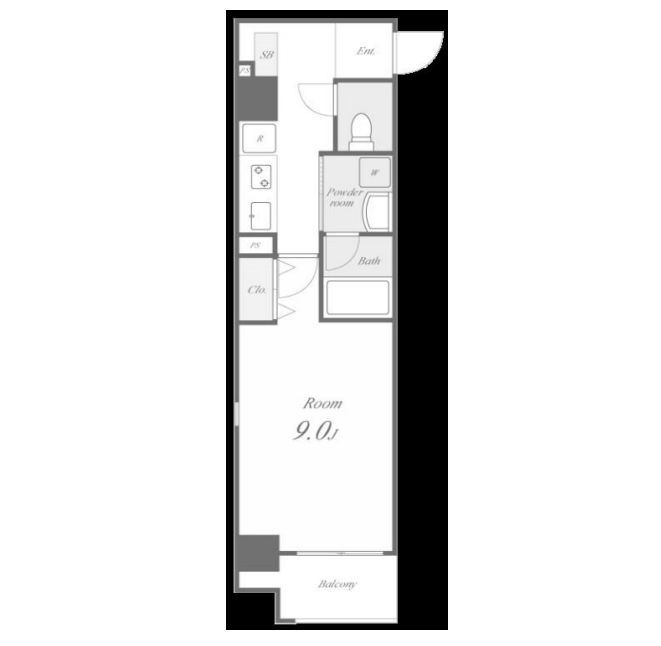 物件○○の間取り図