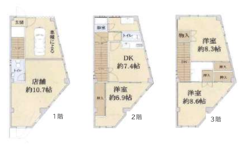 物件○○の間取り図