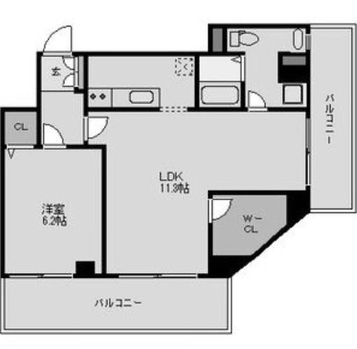 物件○○の間取り図