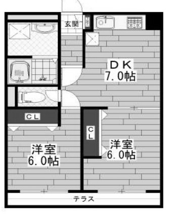 物件○○の間取り図