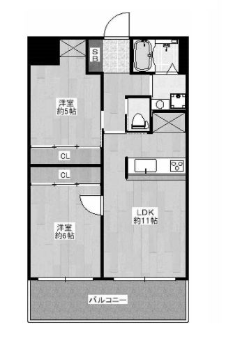 物件○○の間取り図