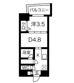 物件○○の間取り図