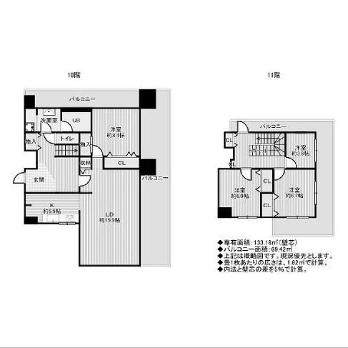 物件○○の間取り図