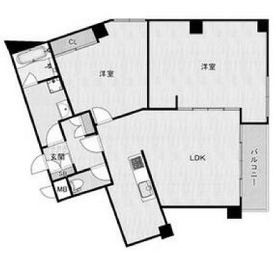 物件○○の間取り図