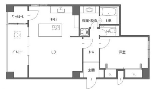 物件○○の間取り図