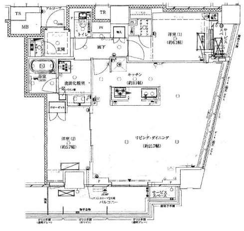 物件○○の間取り図