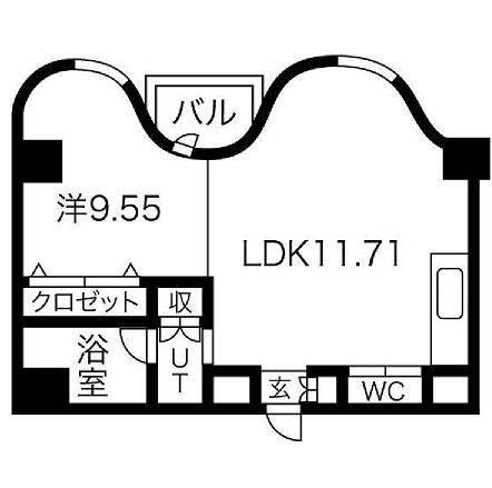 物件○○の間取り図