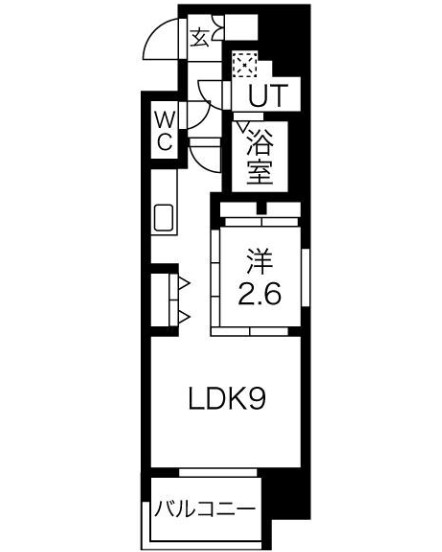 物件○○の間取り図