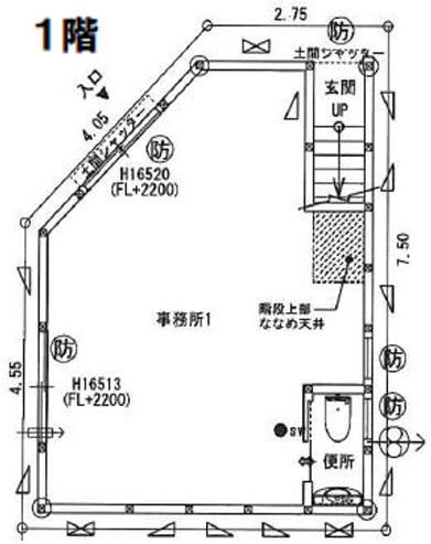 物件○○の間取り図