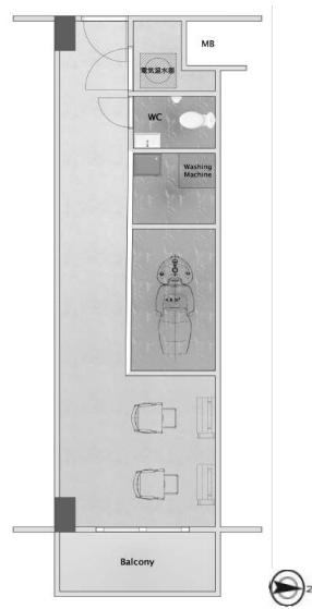 物件○○の間取り図