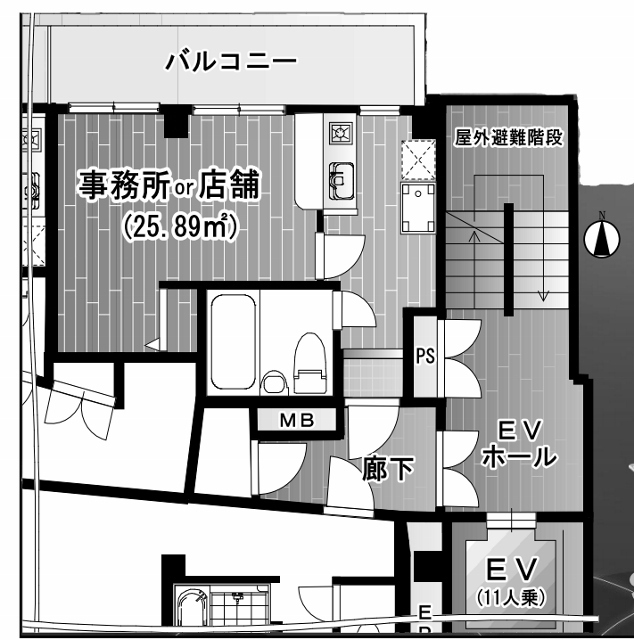 物件○○の間取り図