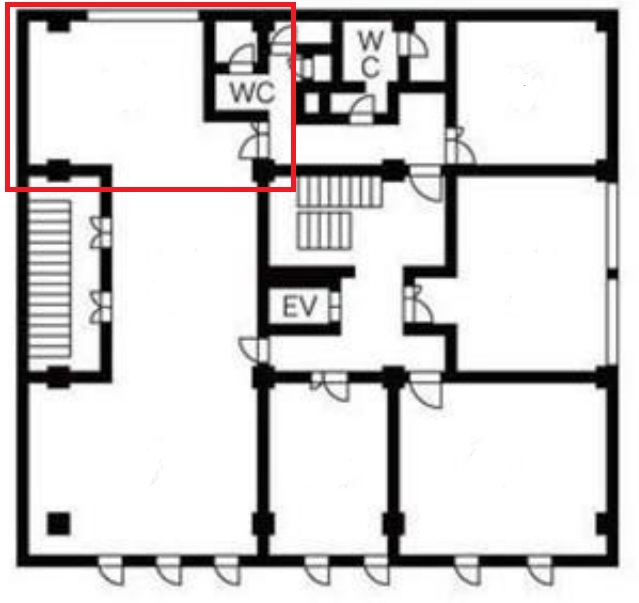 物件○○の間取り図