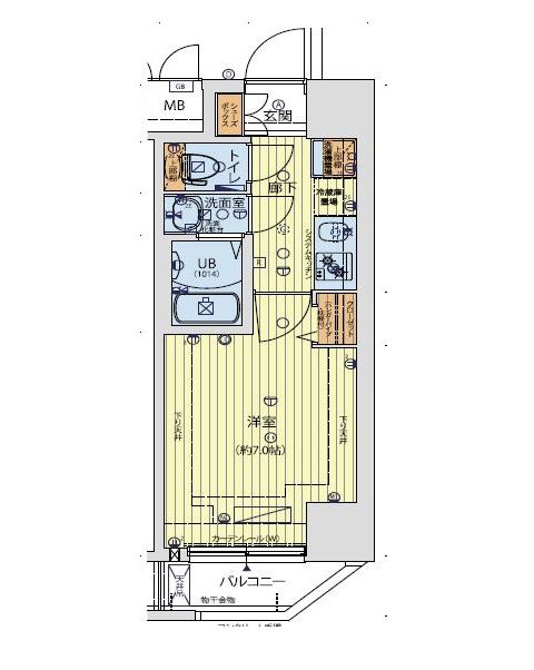 物件○○の間取り図