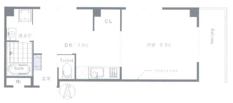 物件○○の間取り図