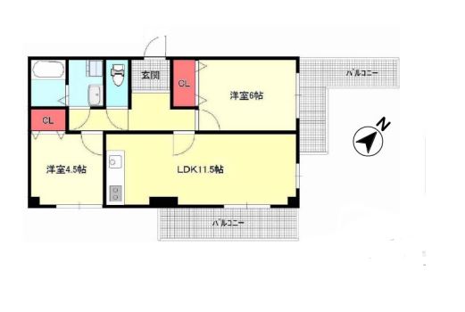 物件○○の間取り図