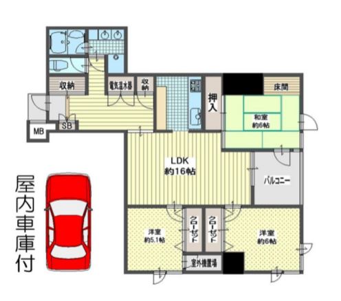 物件○○の間取り図