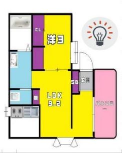 物件○○の間取り図