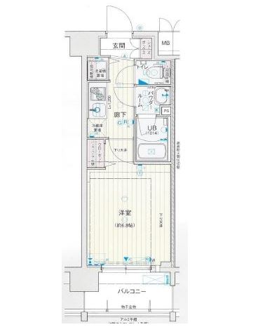 物件○○の間取り図