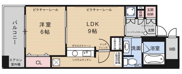 物件○○の間取り図