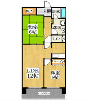 物件○○の間取り図