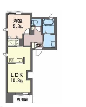 物件○○の間取り図