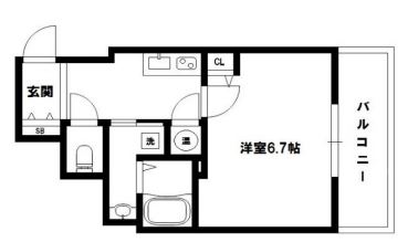 物件○○の間取り図