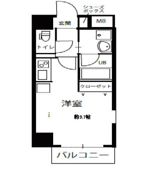 物件○○の間取り図