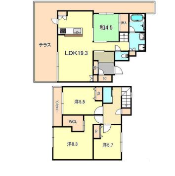 物件○○の間取り図