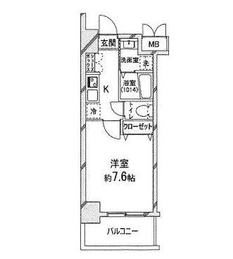 物件○○の間取り図