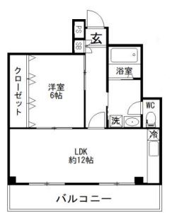 物件○○の間取り図