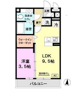 物件○○の間取り図