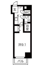 物件○○の間取り図