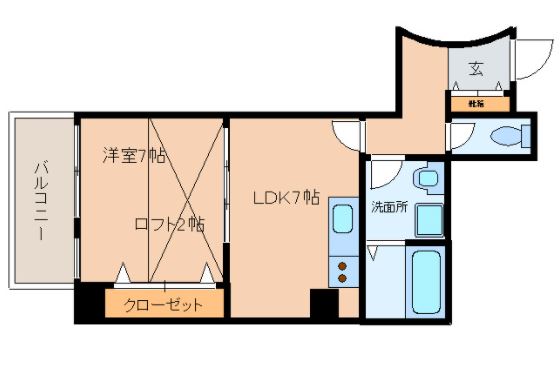 物件○○の間取り図