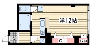 物件○○の間取り図