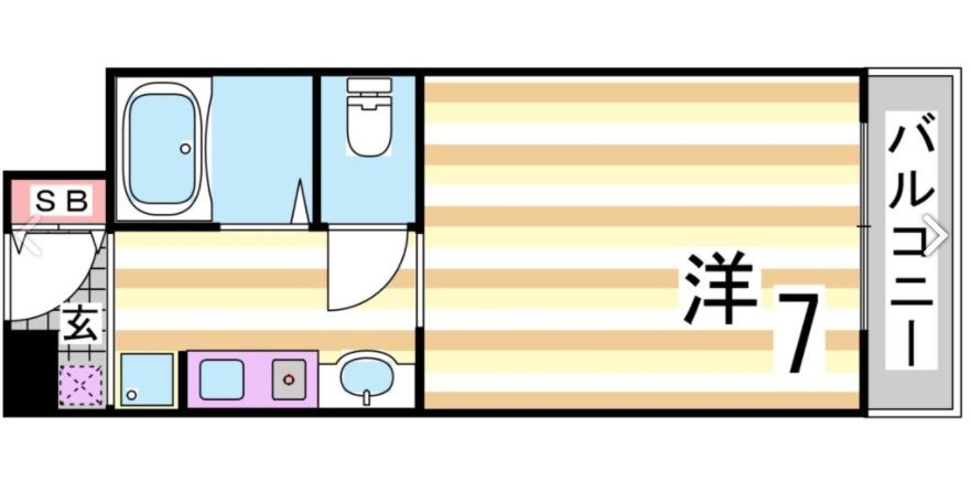 物件○○の間取り図