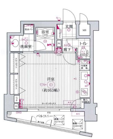 物件○○の間取り図