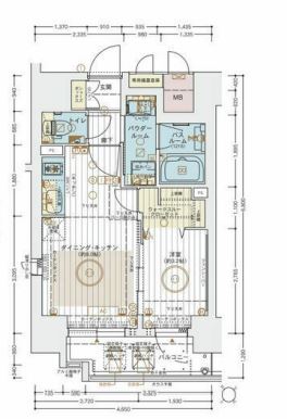 物件○○の間取り図