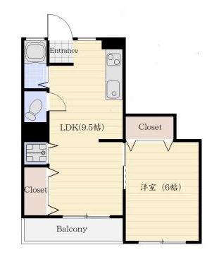 物件○○の間取り図