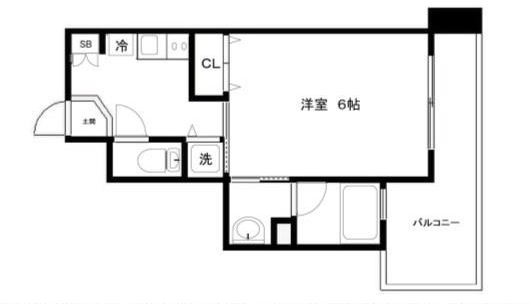 物件○○の間取り図