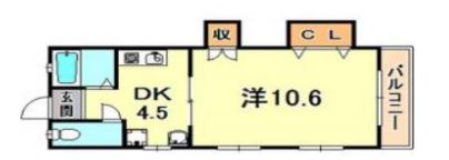 物件○○の間取り図