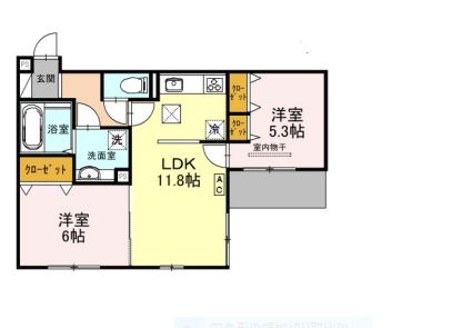 物件○○の間取り図