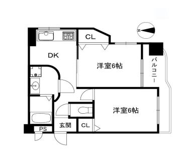 物件○○の間取り図