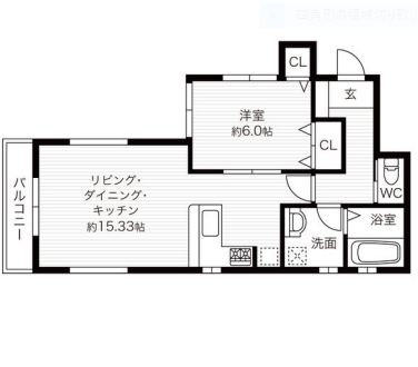 物件○○の間取り図