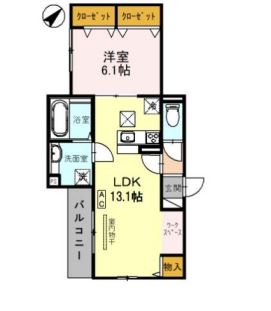 物件○○の間取り図